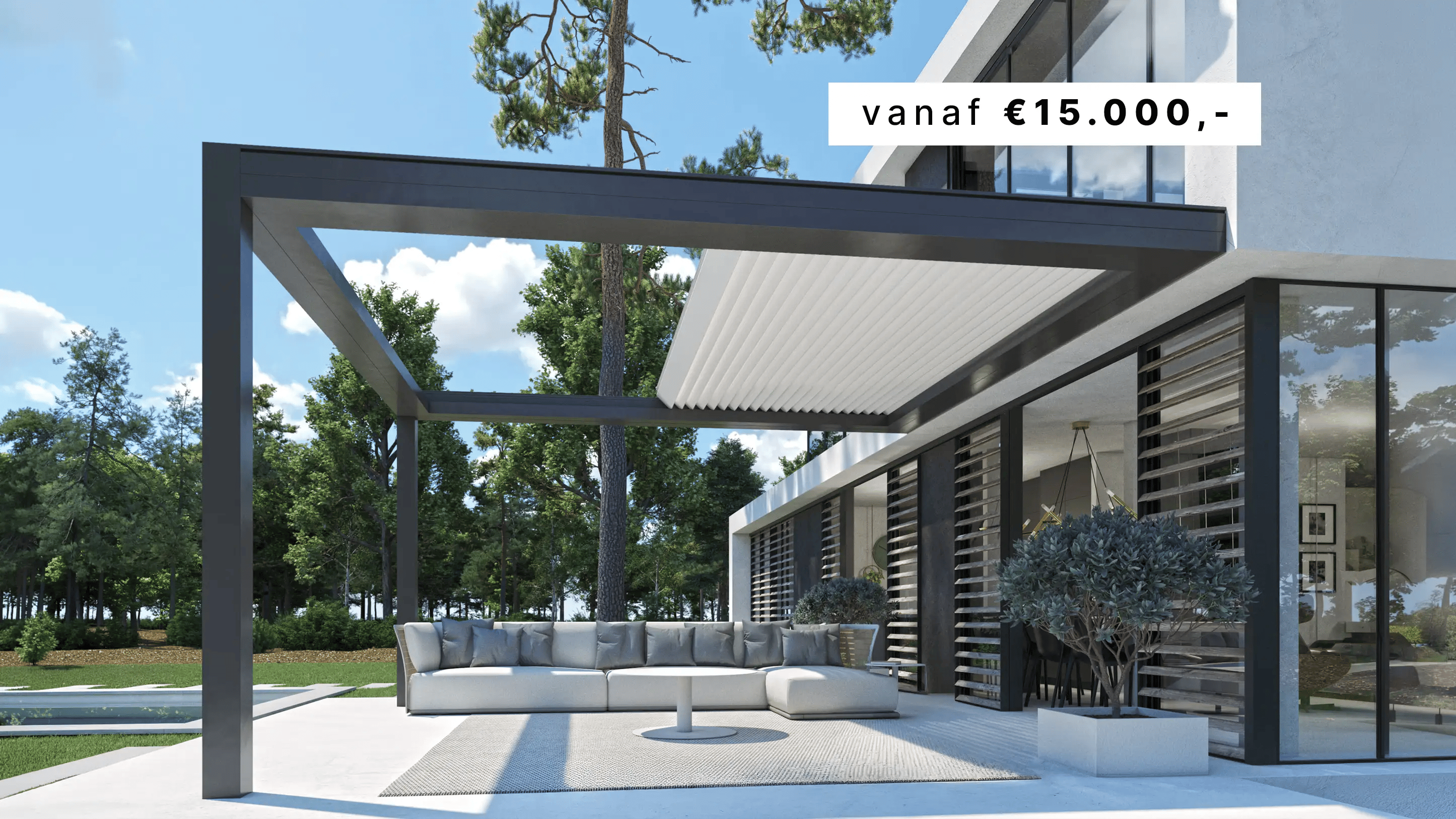 Artino-Artist Impression-terrasoverkapping-lamellen-met prijs-2