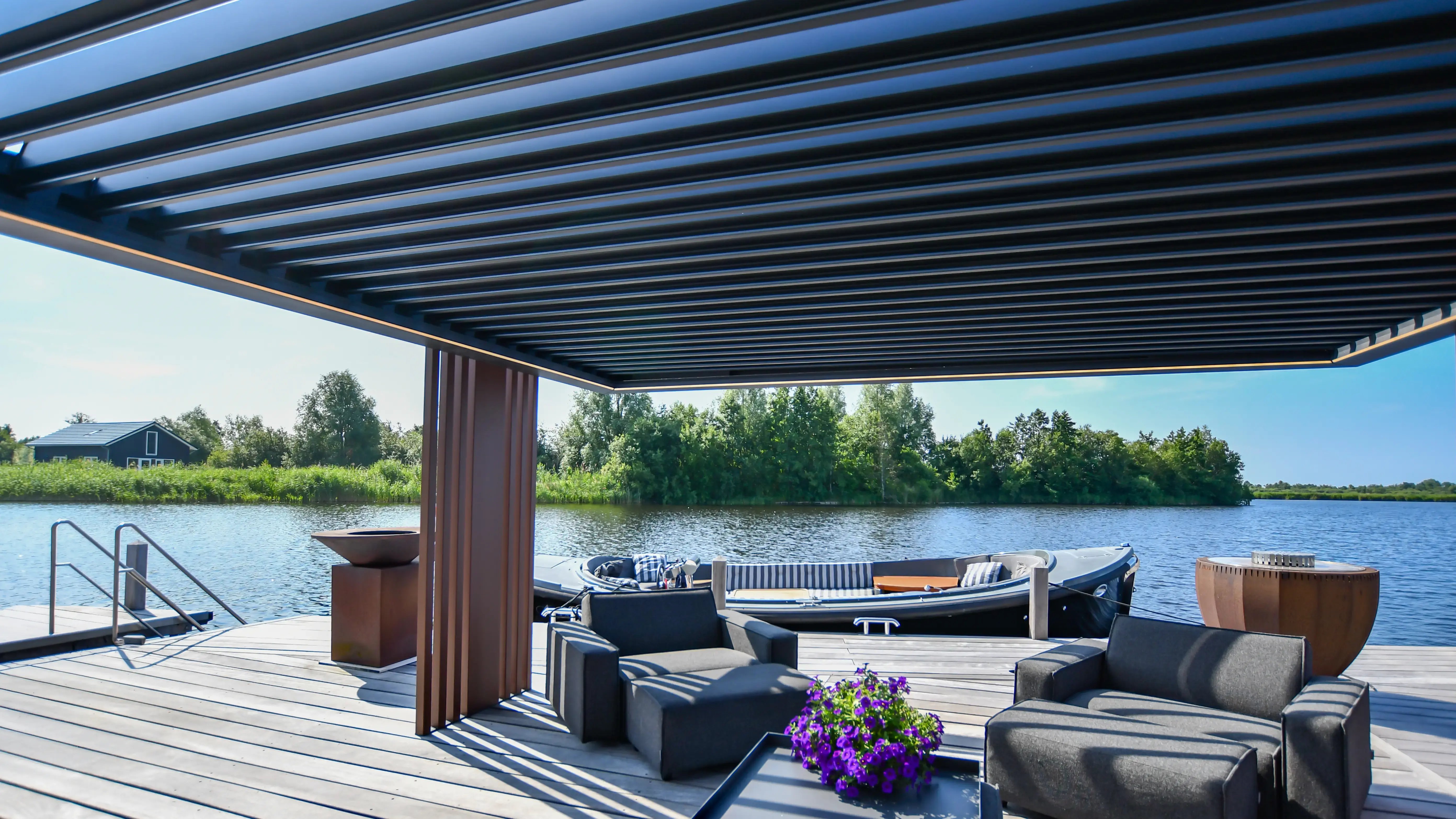 Moderne terrasoverkapping | Artino