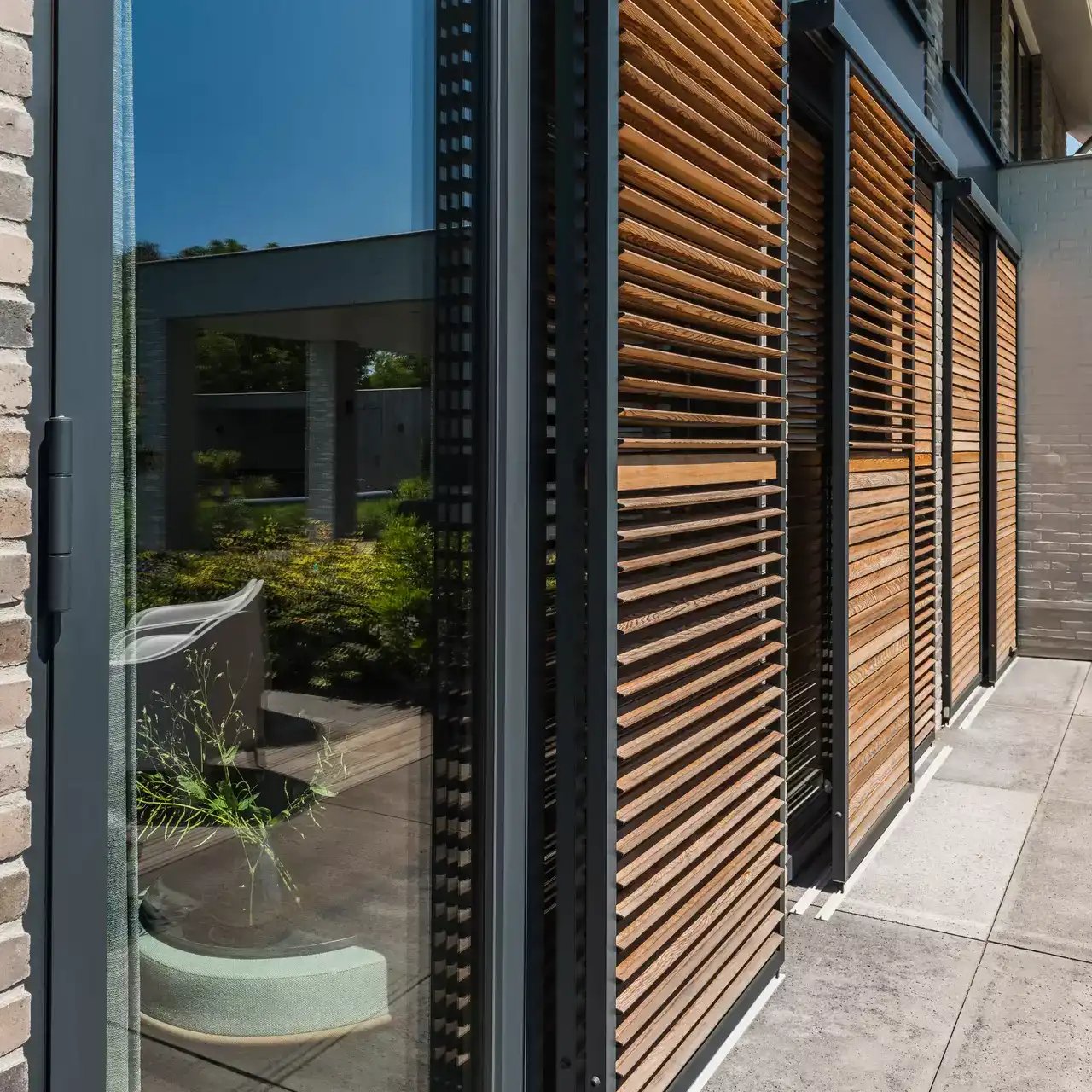 Houten shutters voor buiten | Artino