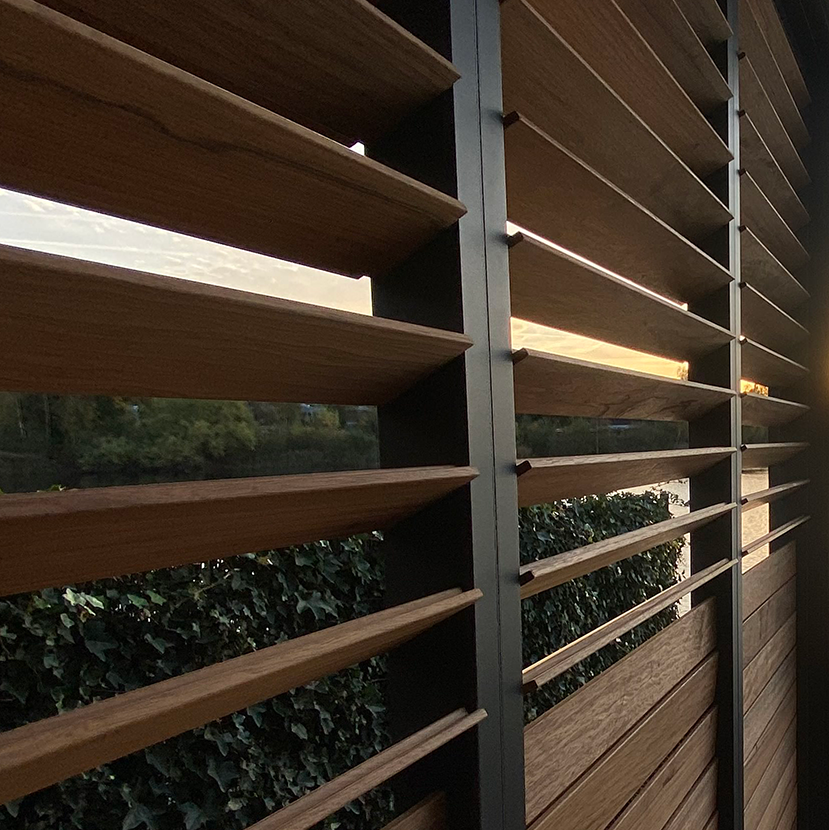 Schutters voor tuinkamer | Artino