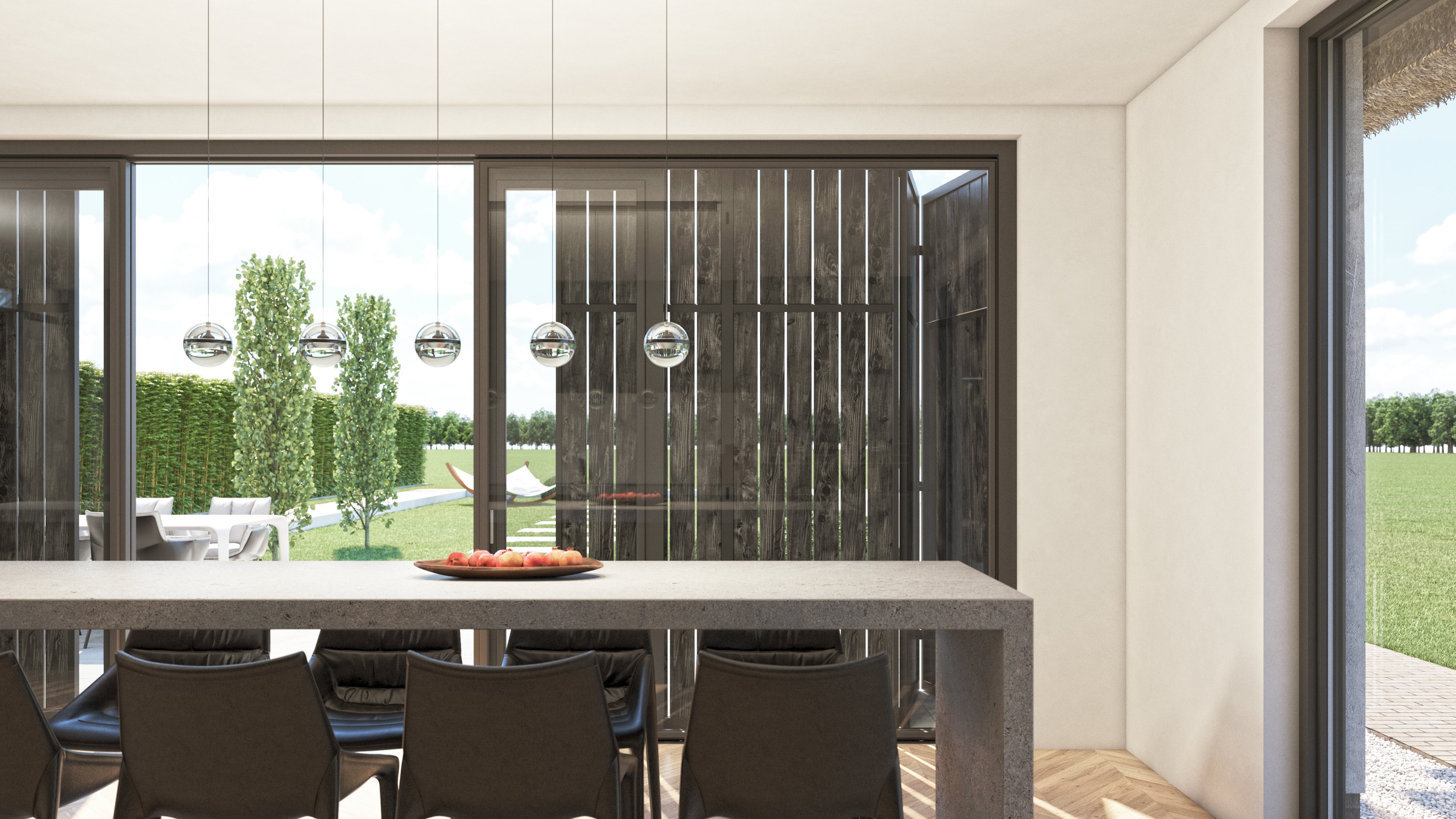 Artino | Vouwschuifluiken met houten bekleding