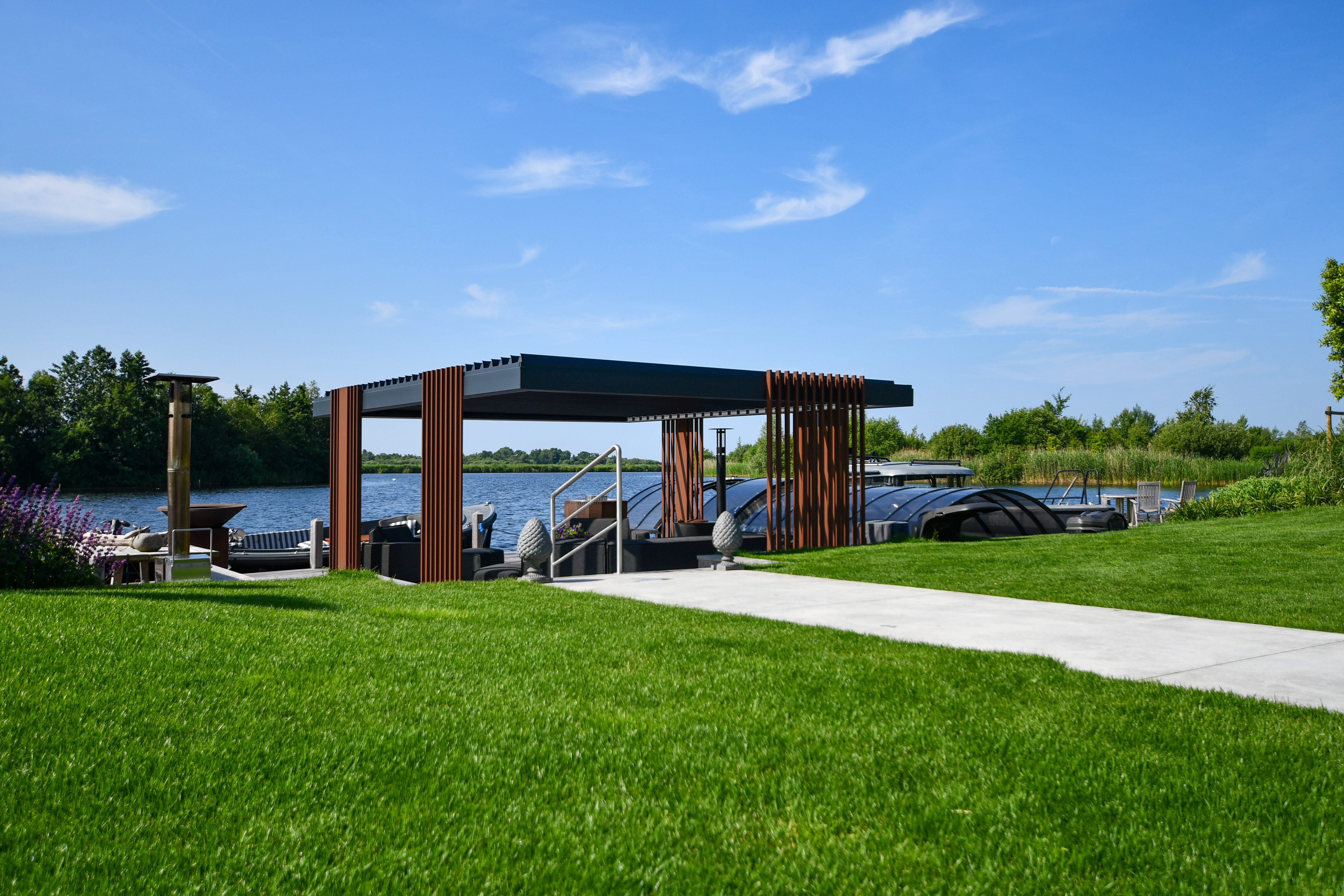 Terrasoverkapping - Giethoorn