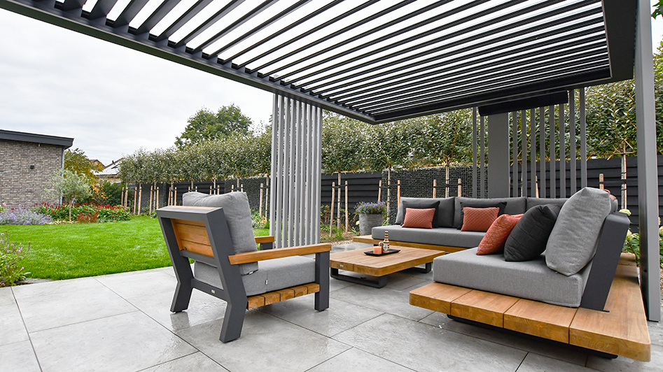 Moderne terrasoverkapping | Artino