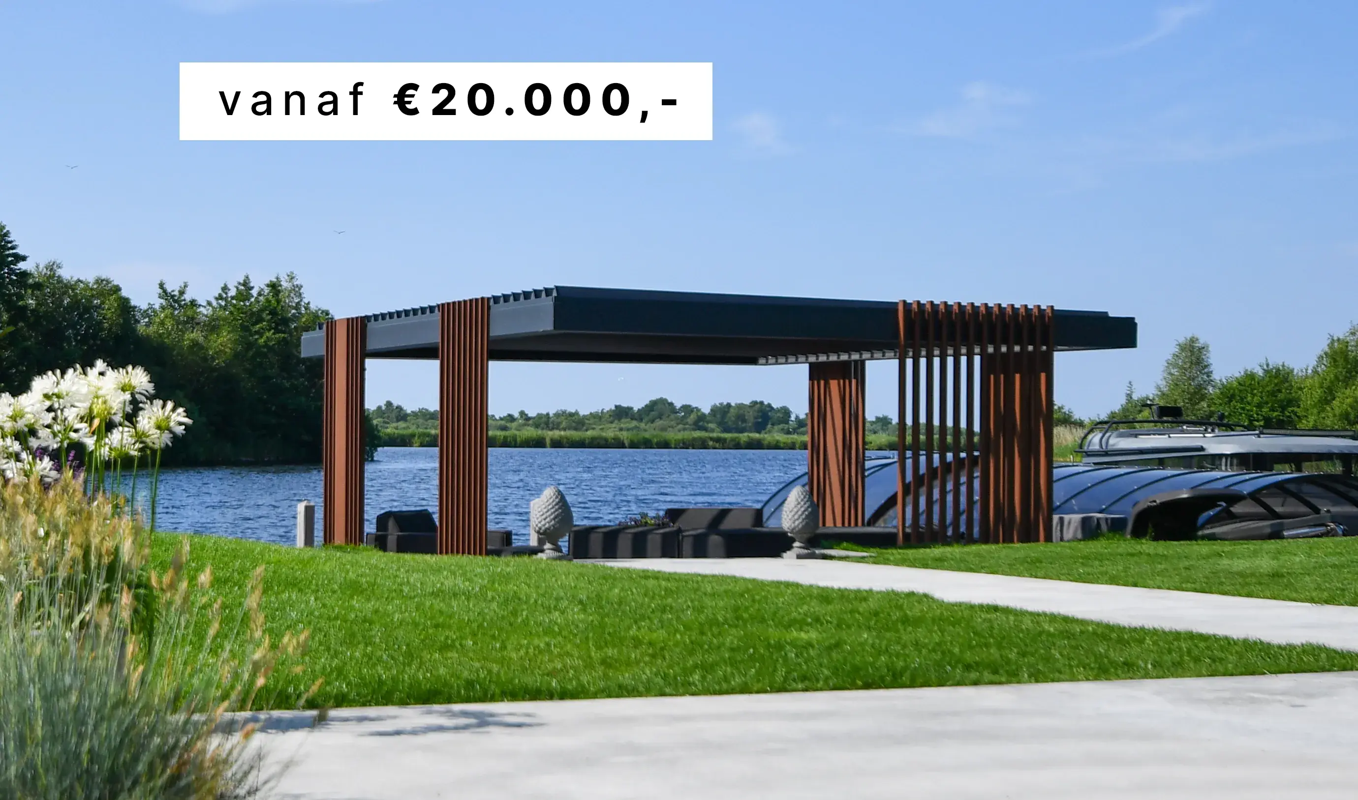 CODE Terrasoverkapping Giethoorn | Artino